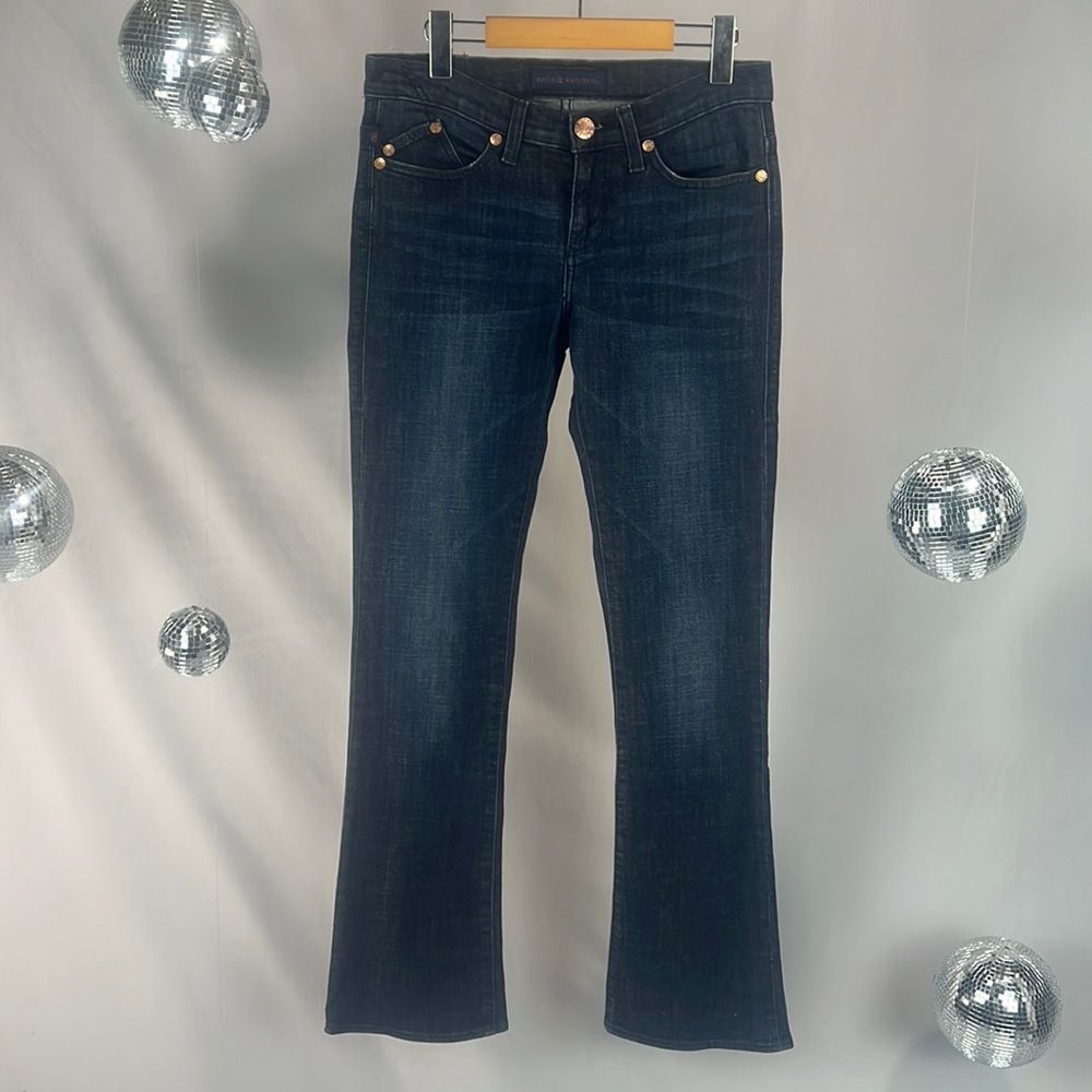 Rock & Republic Dark Wash Flared Jeans